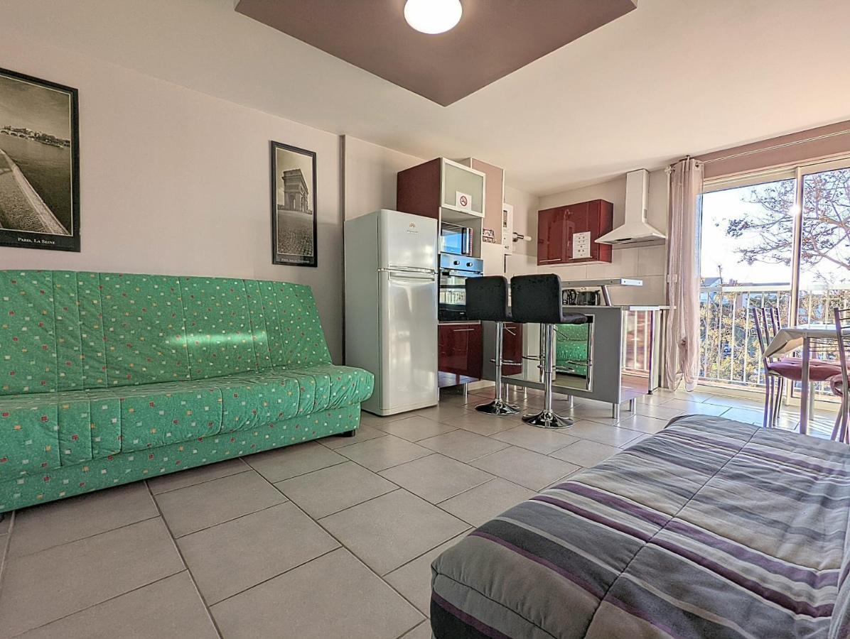 studio cosy avec parking proche port et plage Agde Exteriör bild