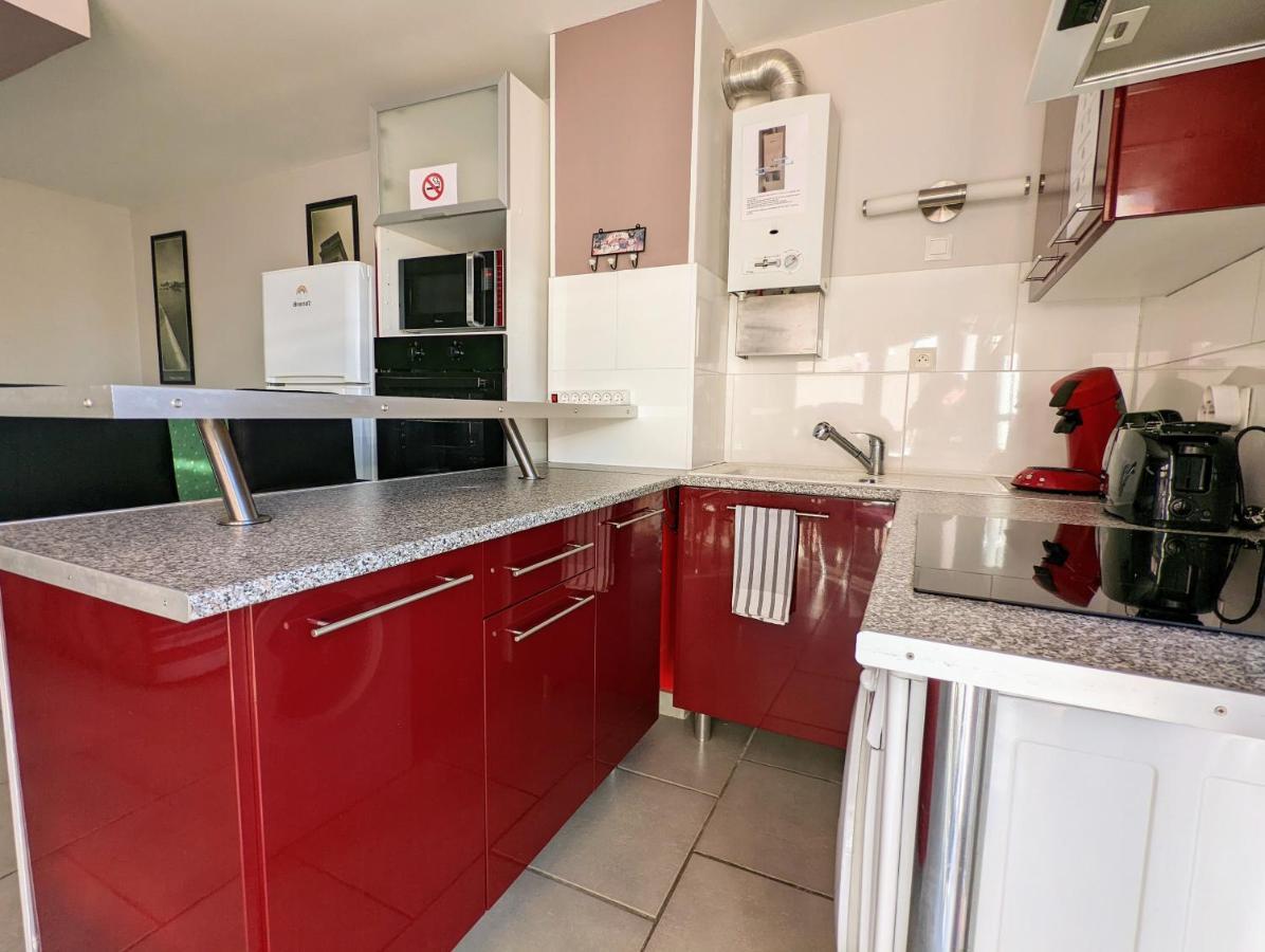 studio cosy avec parking proche port et plage Agde Exteriör bild