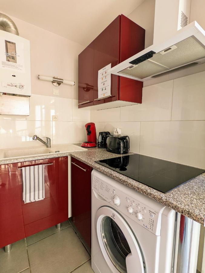 studio cosy avec parking proche port et plage Agde Exteriör bild