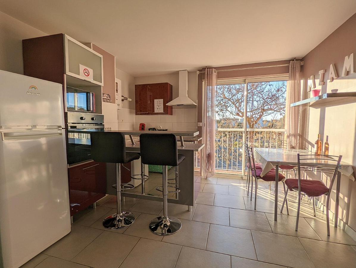 studio cosy avec parking proche port et plage Agde Exteriör bild