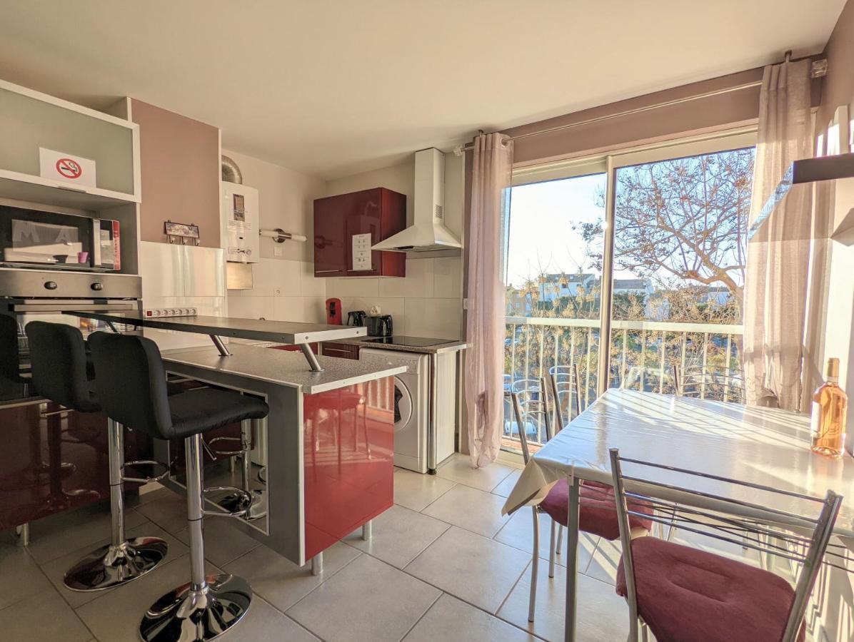 studio cosy avec parking proche port et plage Agde Exteriör bild